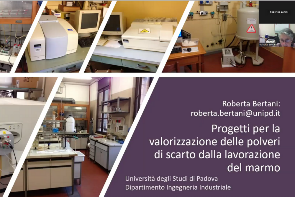 Slide di convegno | Marmo e Circolarità